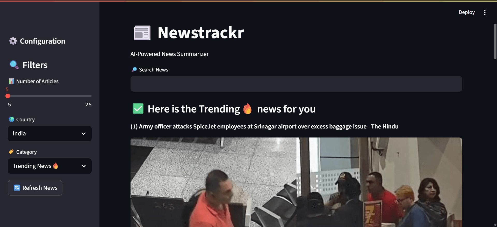 News Summarizer